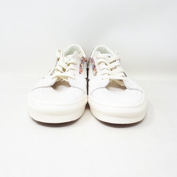 Vans Sk8-Low VTG Floral White Classic Skate Casual Shoe Sneaker Womens Size NEW - Picture 7 of 11